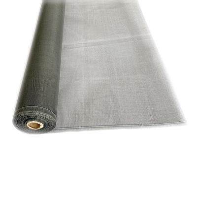 Tela de janela de fibra de vidro de malha 14x14 cinza para rede mosquiteira