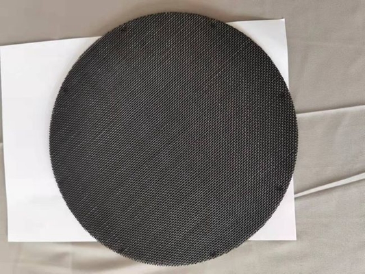 12x64 malha 30x150 Mesh Black Wire Cloth Discs para o filtro/motor